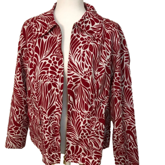 Susan Graver ZIP Up Jacket - Picture 1 of 5